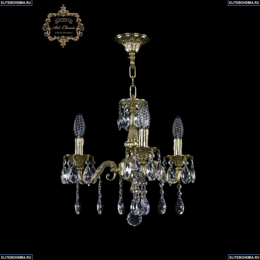 Бронзовые чешские люстры Богемия