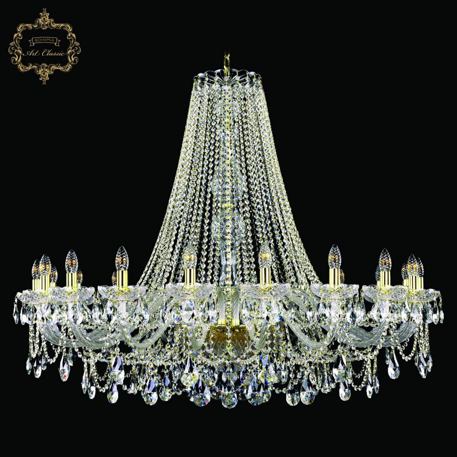 Люстра Чехия модель 347 18к - 3635