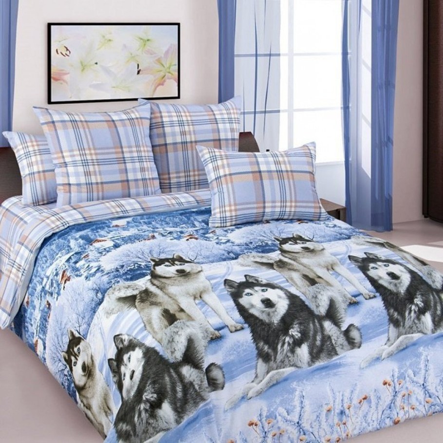 КПБ хаски бязь