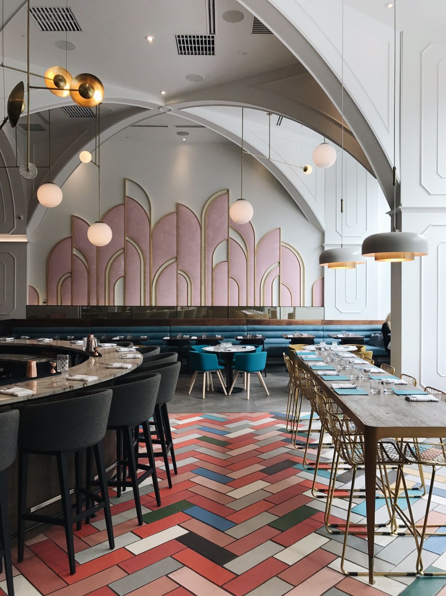 Ресторан в стиле арт деко