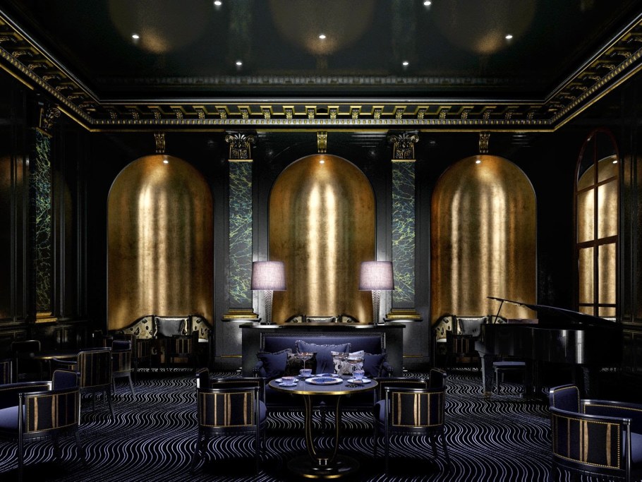 Интерьер ар деко исторический