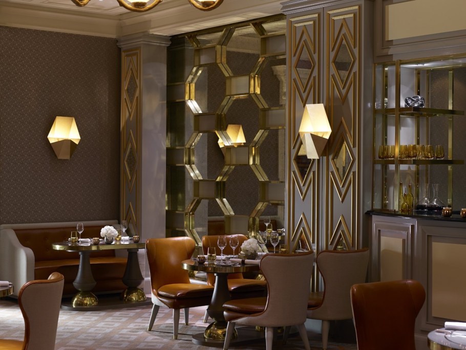 Ар деко интерьер кафе