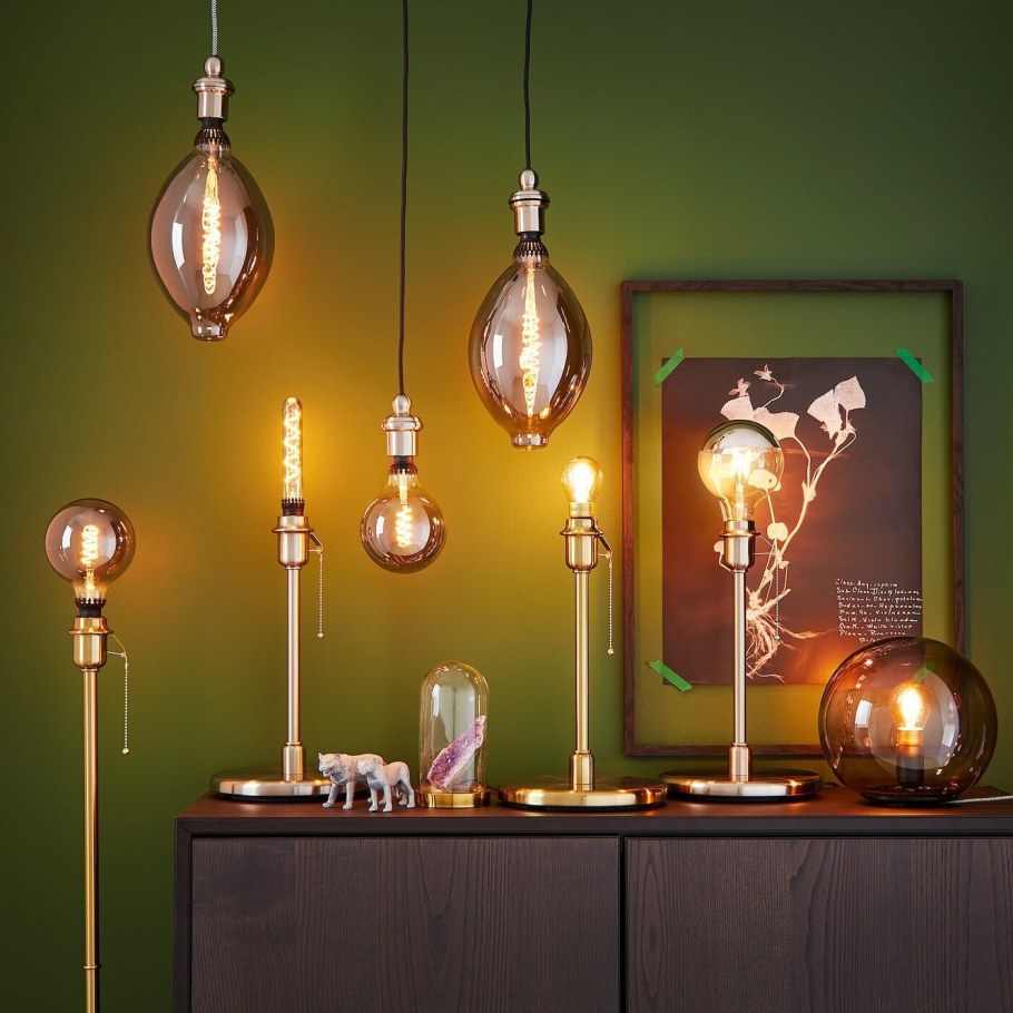 Декоративный подвесной светильник Rollsbo ролльсбу светодиод e27 140 лм