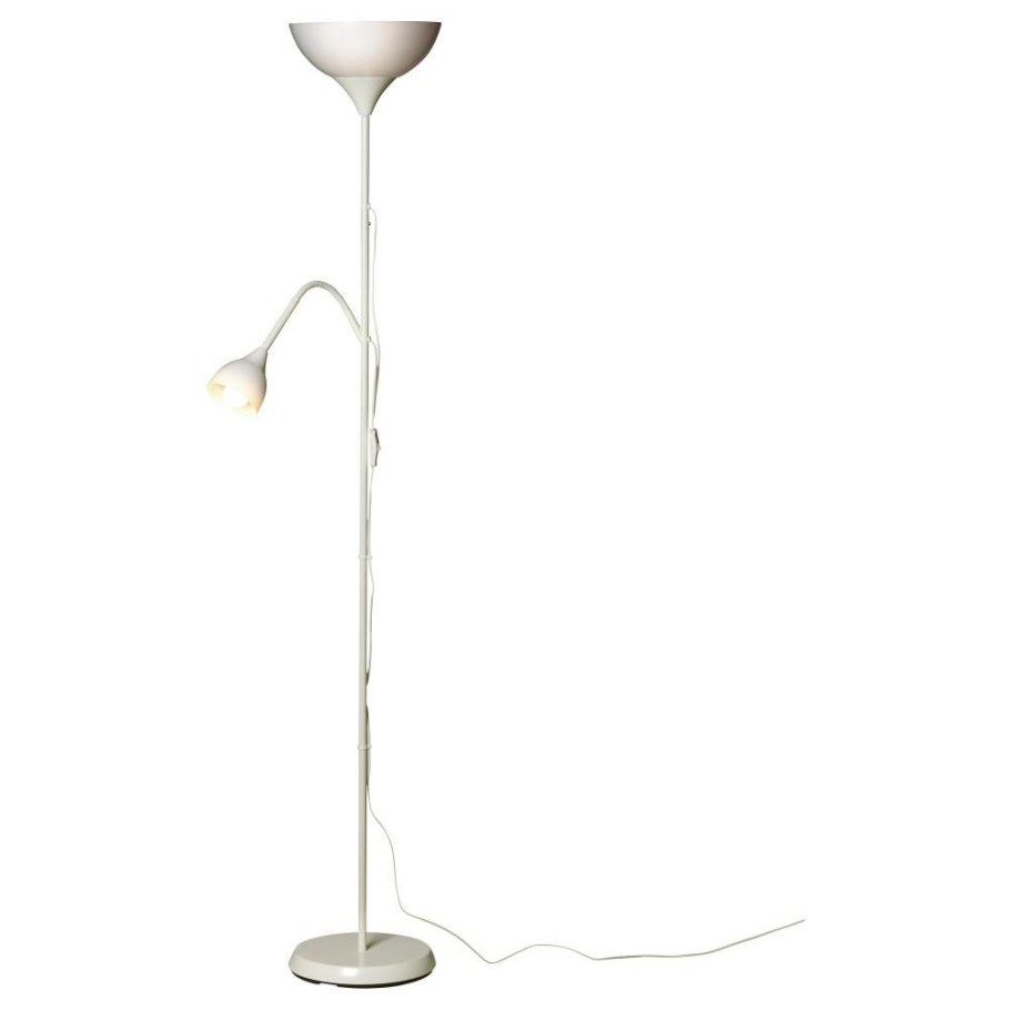 Торшер нут икеа белый