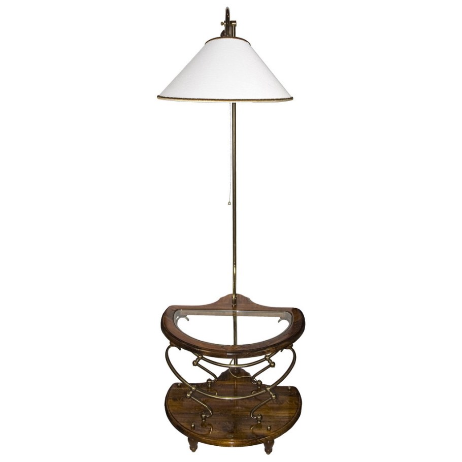 Журнальный столик с лампой SR 0751 LP (вишня)