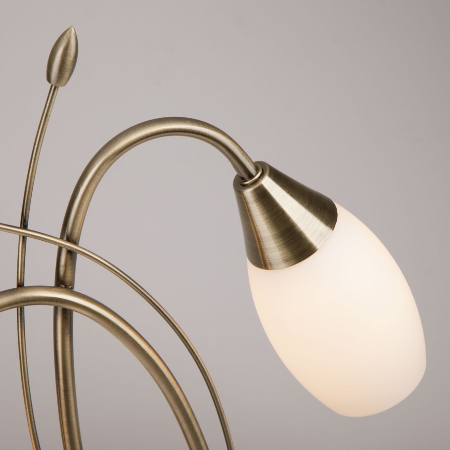 Настольная лампа Eurosvet Ginevra 22080/2т, 2 лампы, цвет бронза