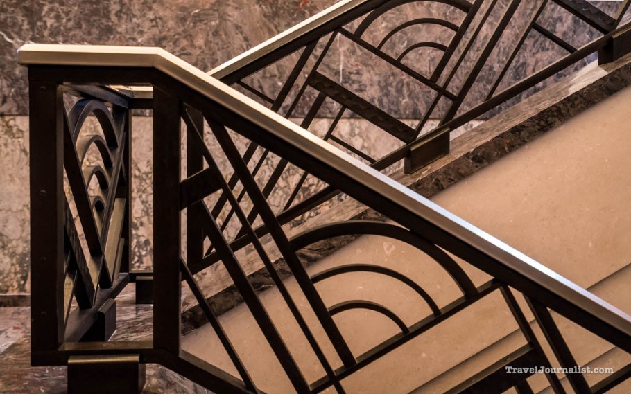 Перила арт деко