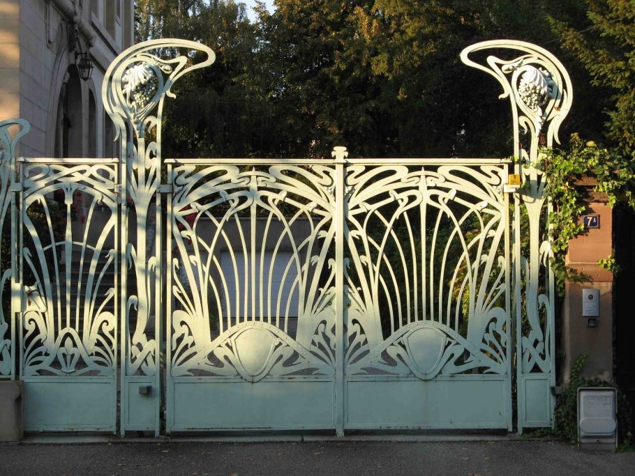 Ворота металл Модерн 19 век