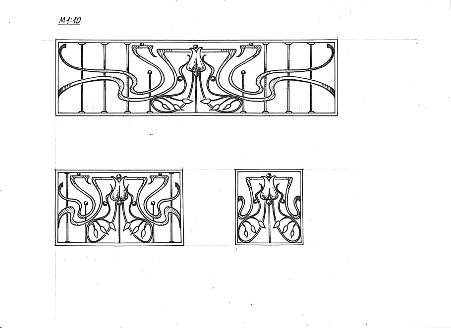 Ковка Модерн ар нуво
