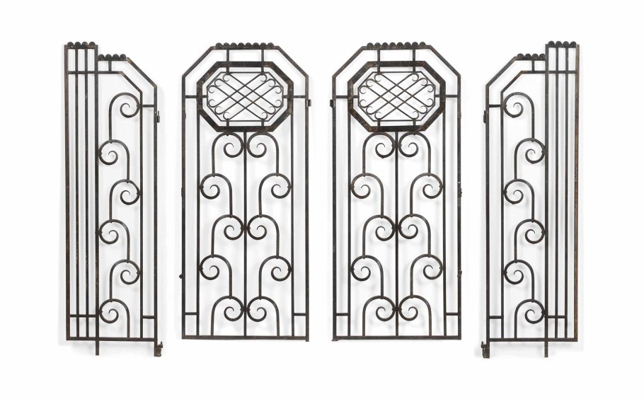 Ковка на дверь арт деко