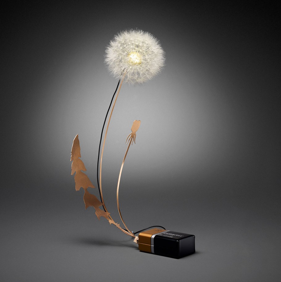 Торшер напольный одуванчик