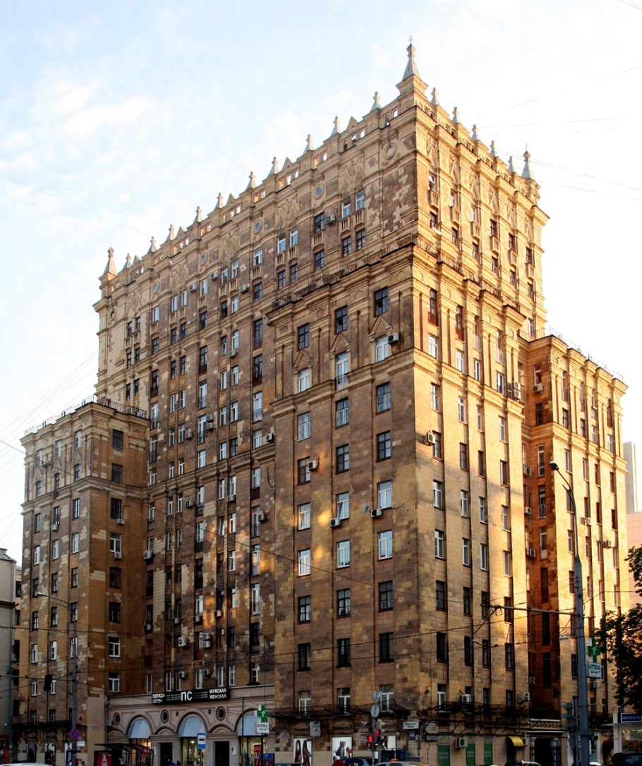 Ар деко в Москве здания