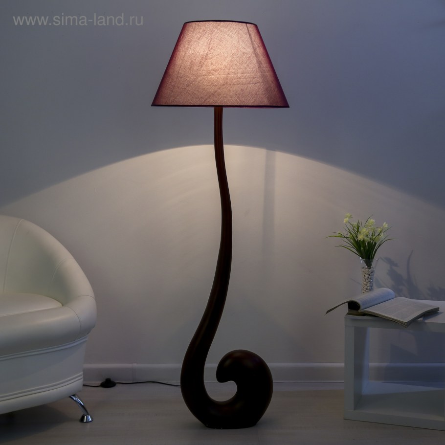 Торшер напольный «Вереск», е27, 40 Вт, 51 × 51 × 157 см