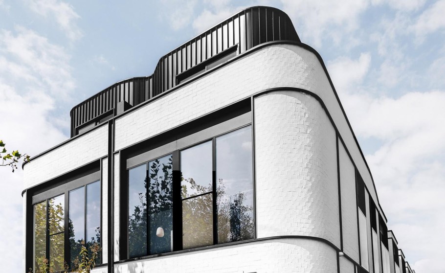 Арт деко фасады домов