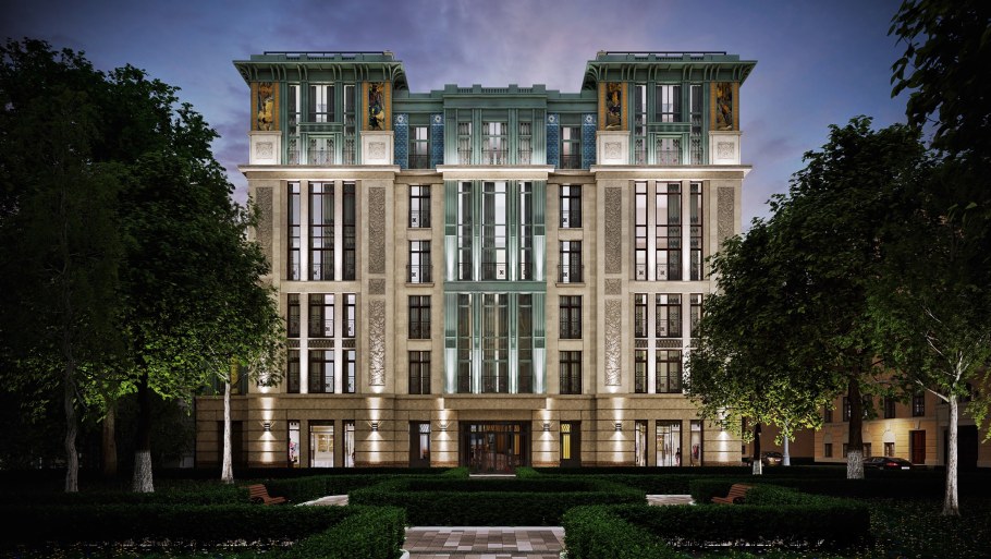 Клубный дом Бакст Москва