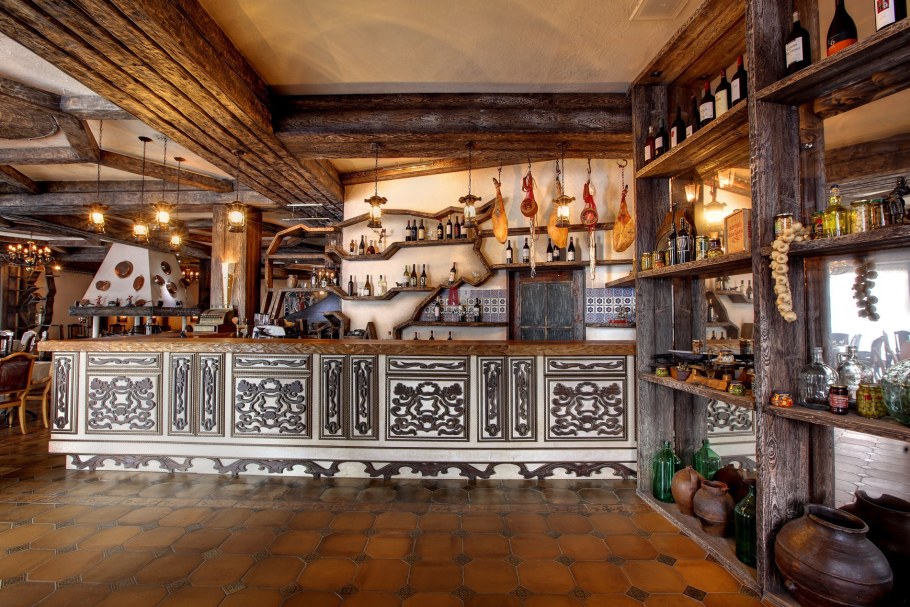 Интерьер кухни в грузинском стиле