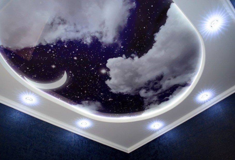 Натяжные потолки с фотопечатью