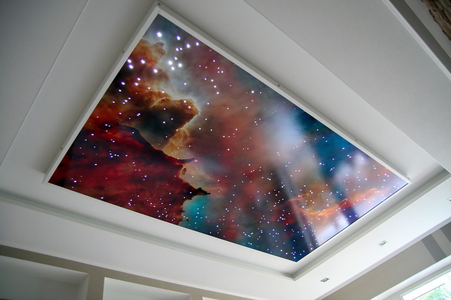 Натяжные потолки с фотопечатью