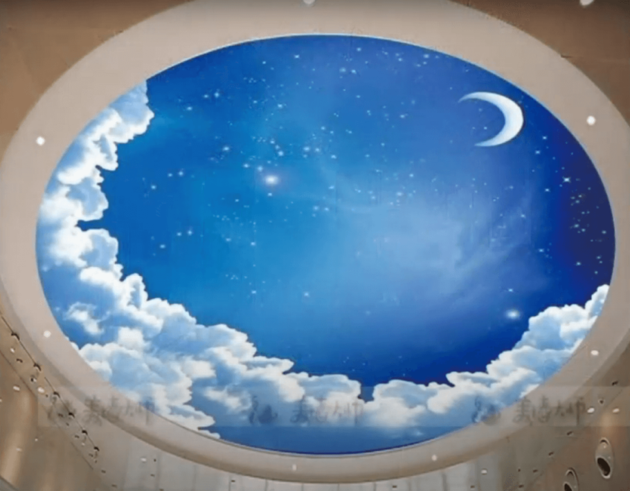 Потолок небо