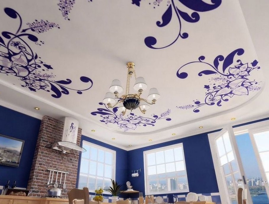 Леда стиль натяжные потолки