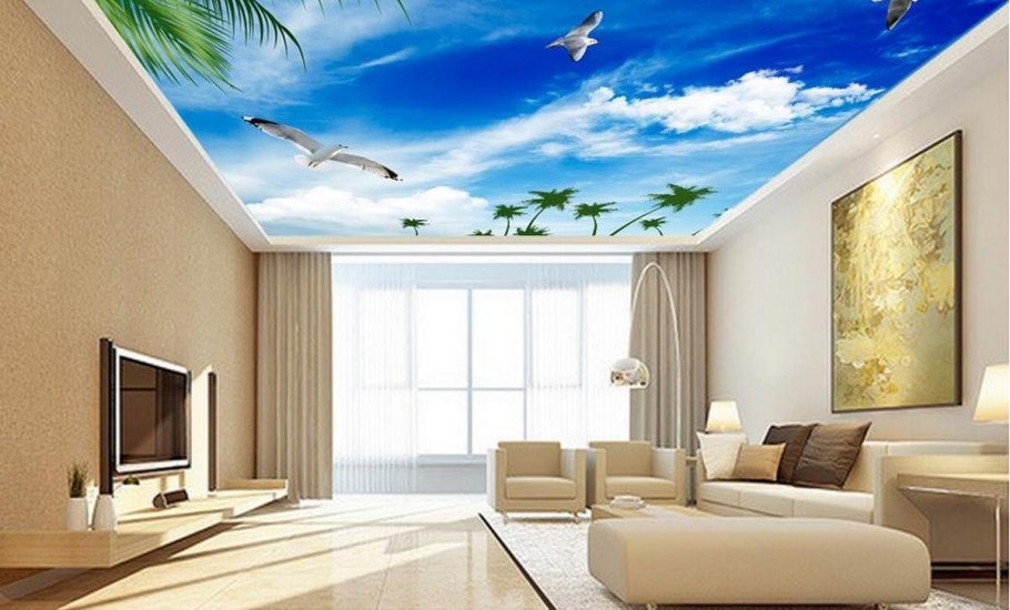 Натяжные потолки с фотопечатью