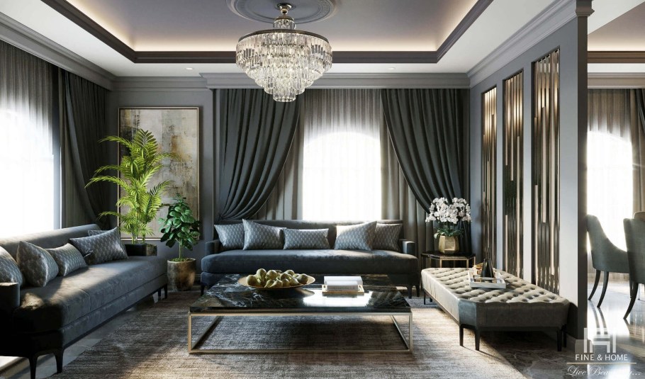 Вилла в стиле арт деко