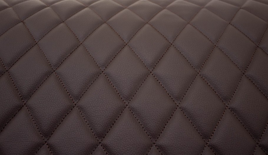 Коричневая экокожа для обивки