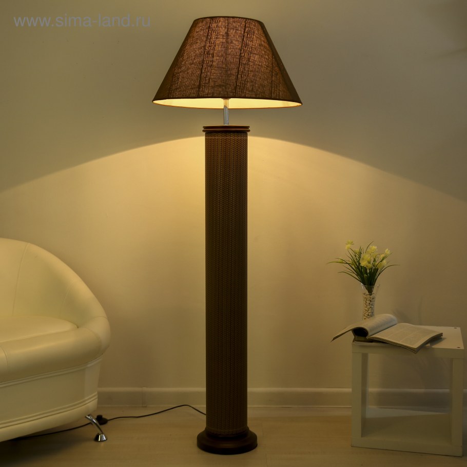 Светильник напольный 1064/1 BK/Red 40вт, е27