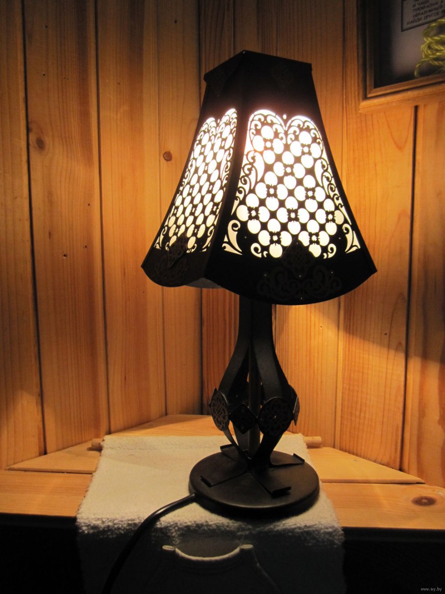 Советский настольный светильник