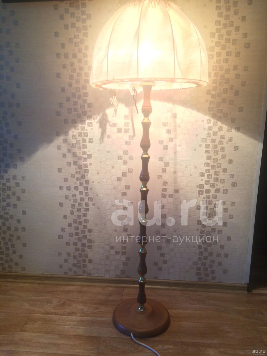 Торшер напольный СССР фото