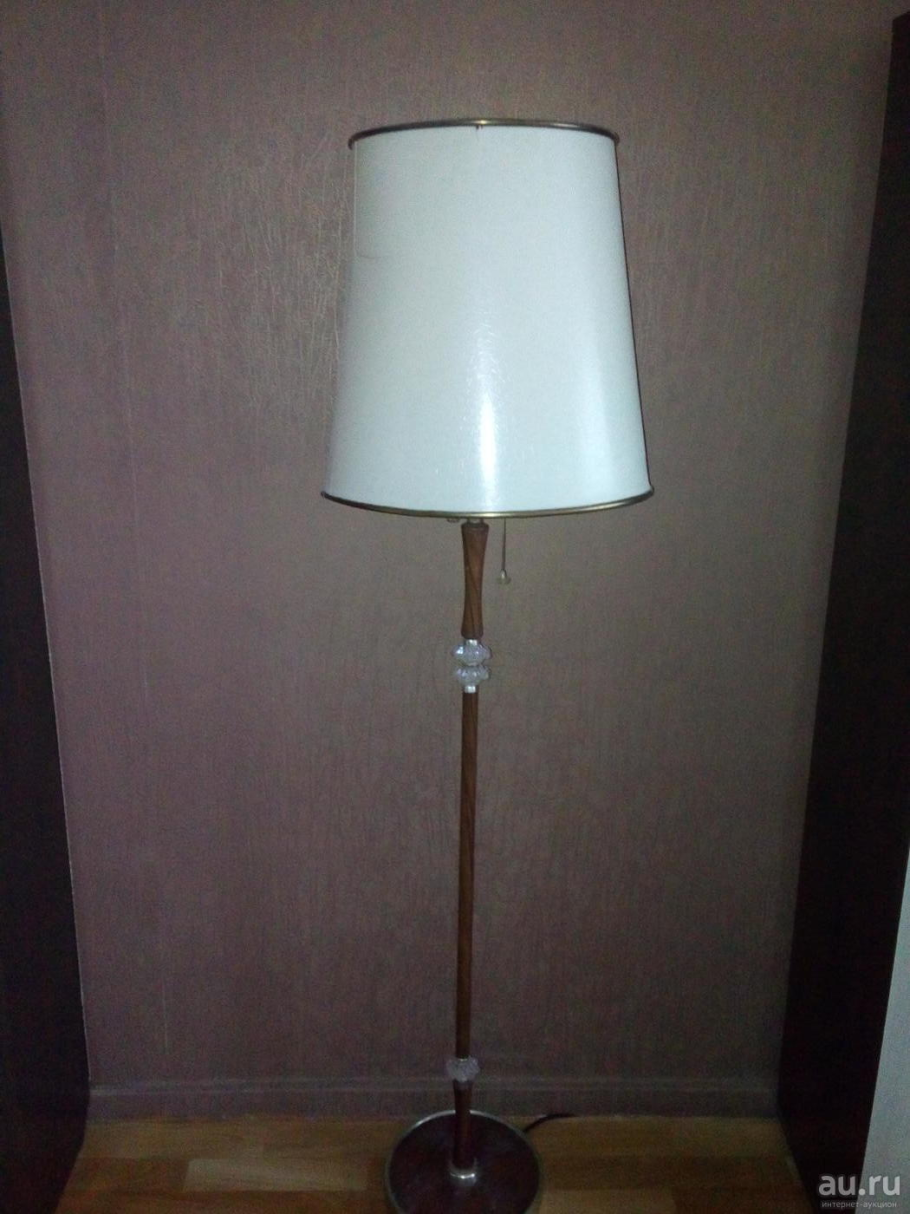 Советский напольный светильник