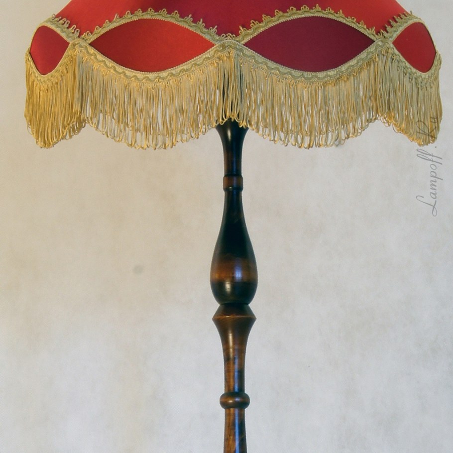 Торшер с абажуром theo 15190s