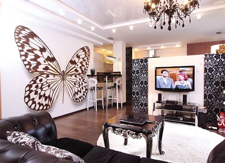 Декор на стену в зал