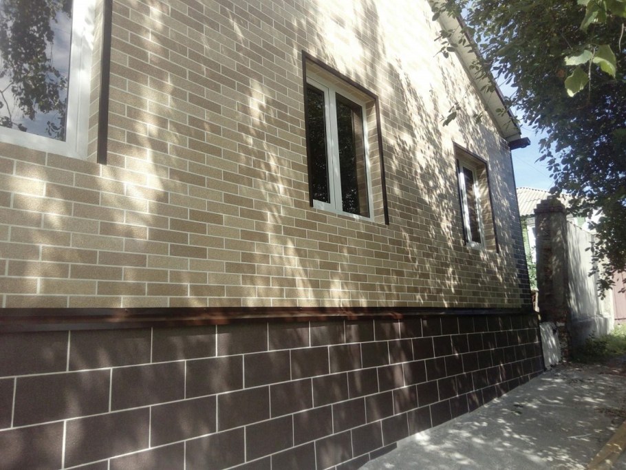 Декоративное покрытие АМК на фасад