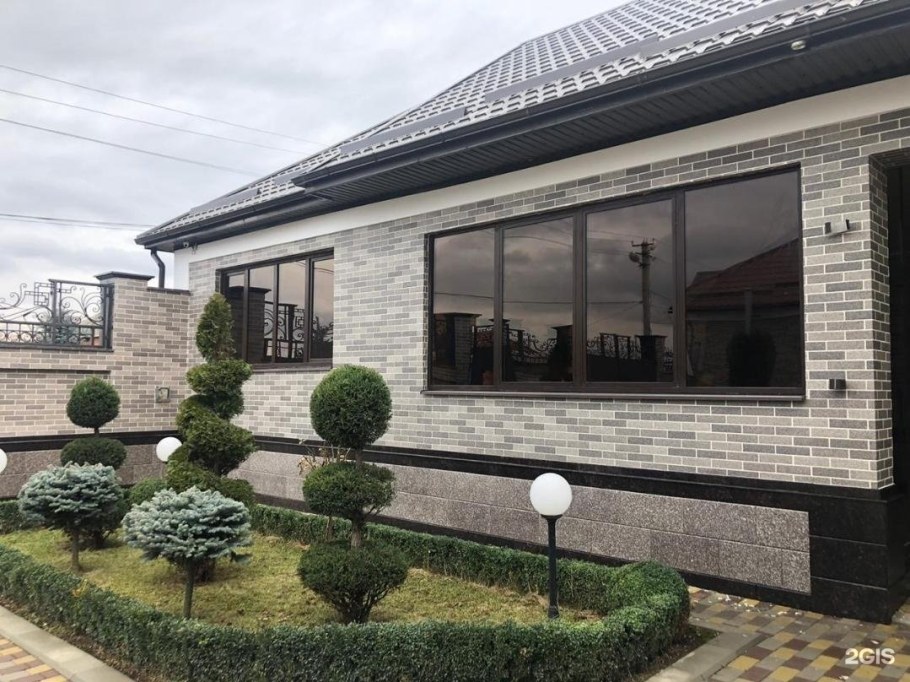 АМК фасадная система серый