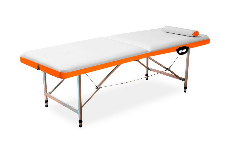 Кушетка (массажная, двухсекционная, 1900*700, бежевая)