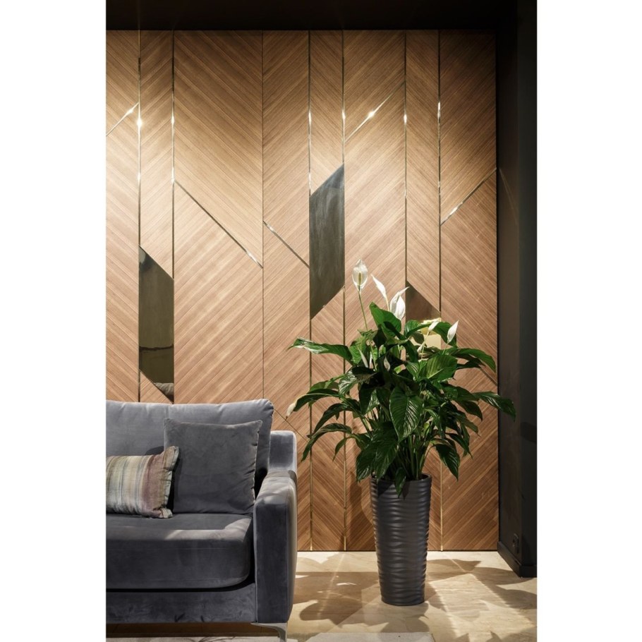 3д МДФ панели дерево санома