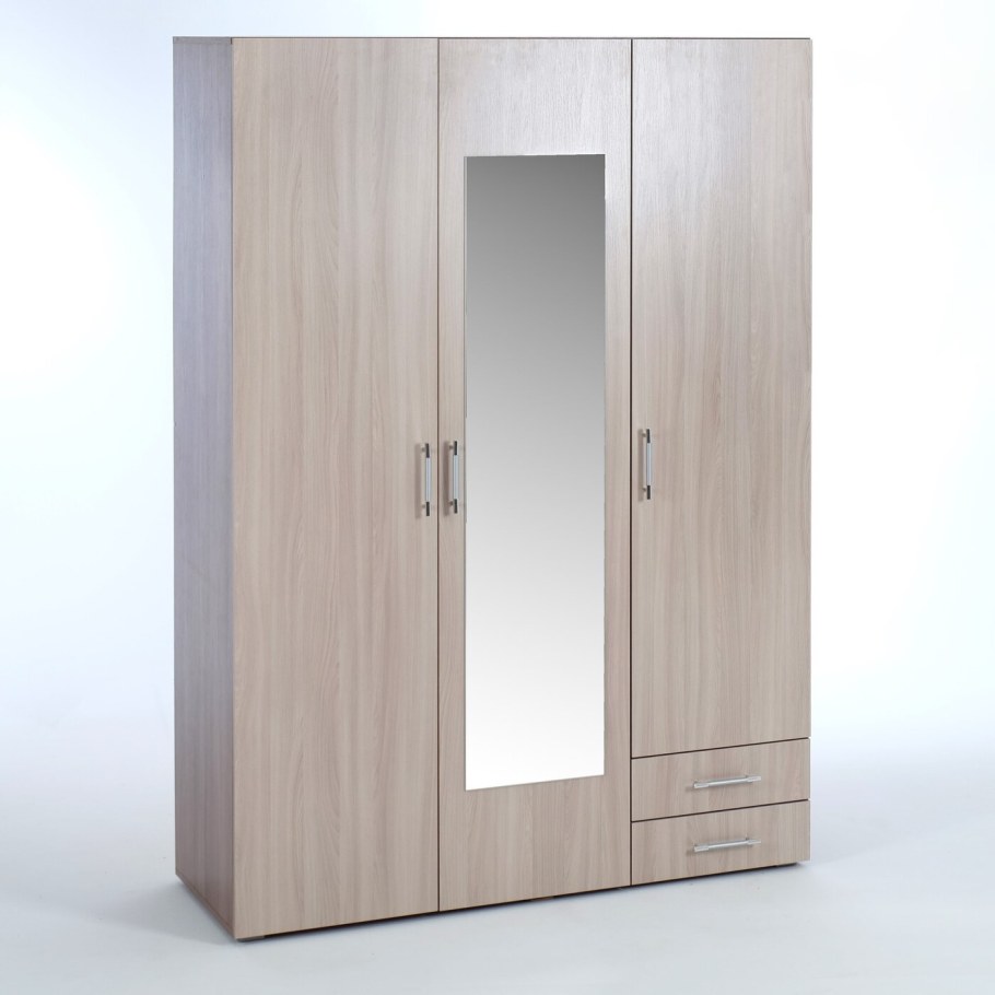 Шкаф 3х СТВ ясень светлый