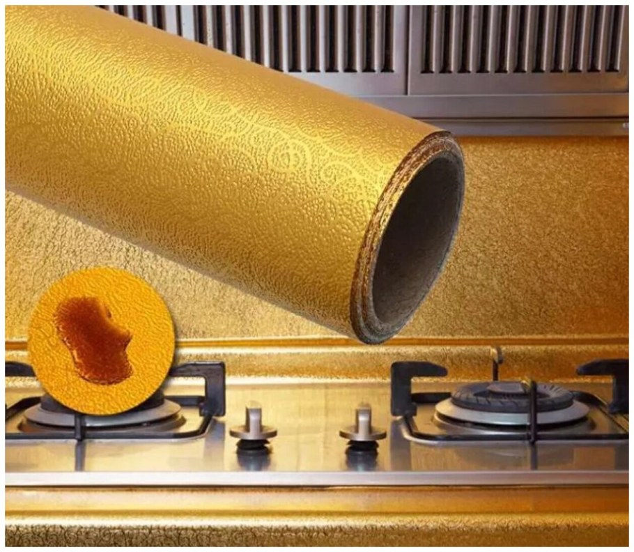 Самоклеящаяся фольга для кухни