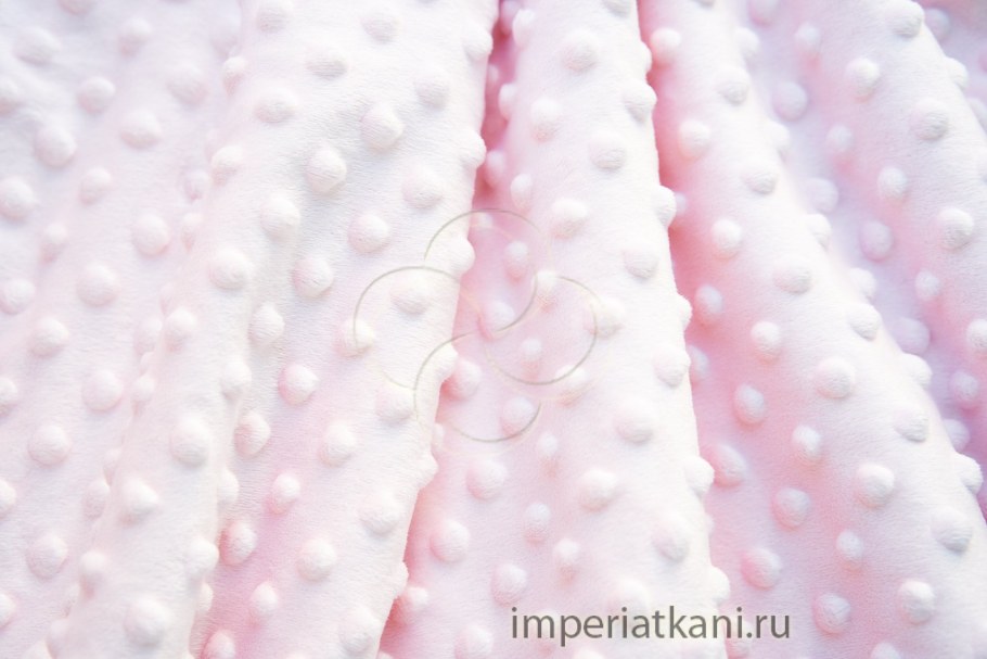 Плюш минки розовый