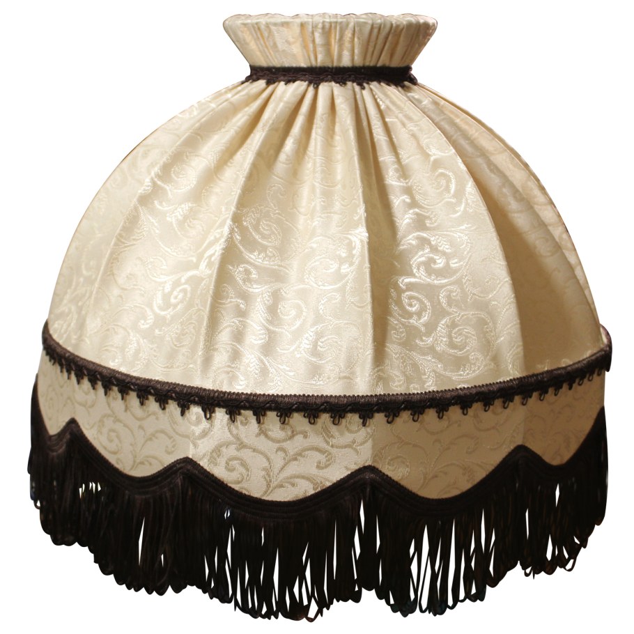 Абажур с бахромой для торшера