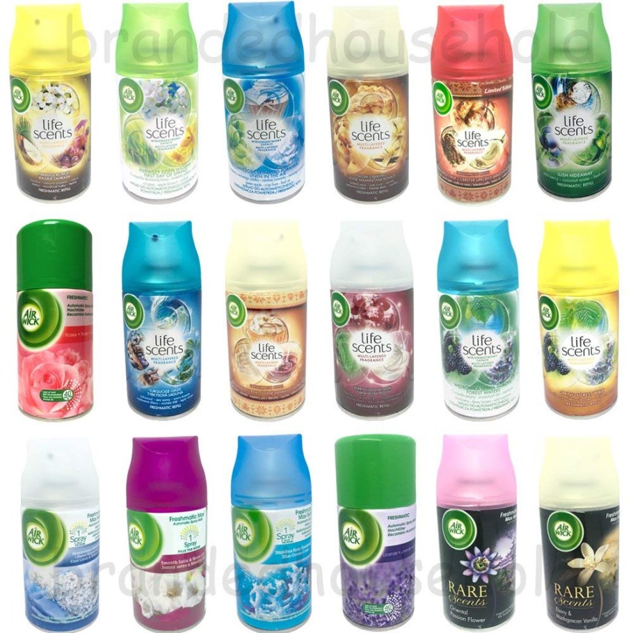 Освежитель Аэрвик ароматы