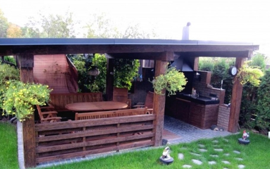 Летняя кухня для дачи