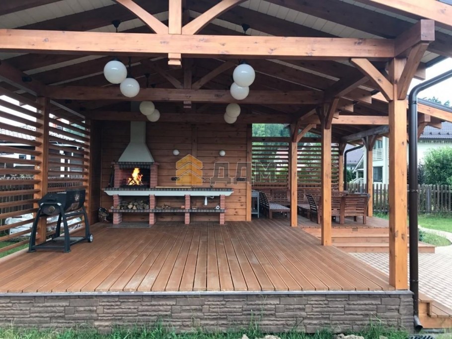 Терем беседка барбекю