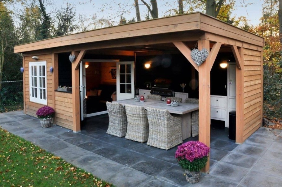 Летняя кухня для дачи