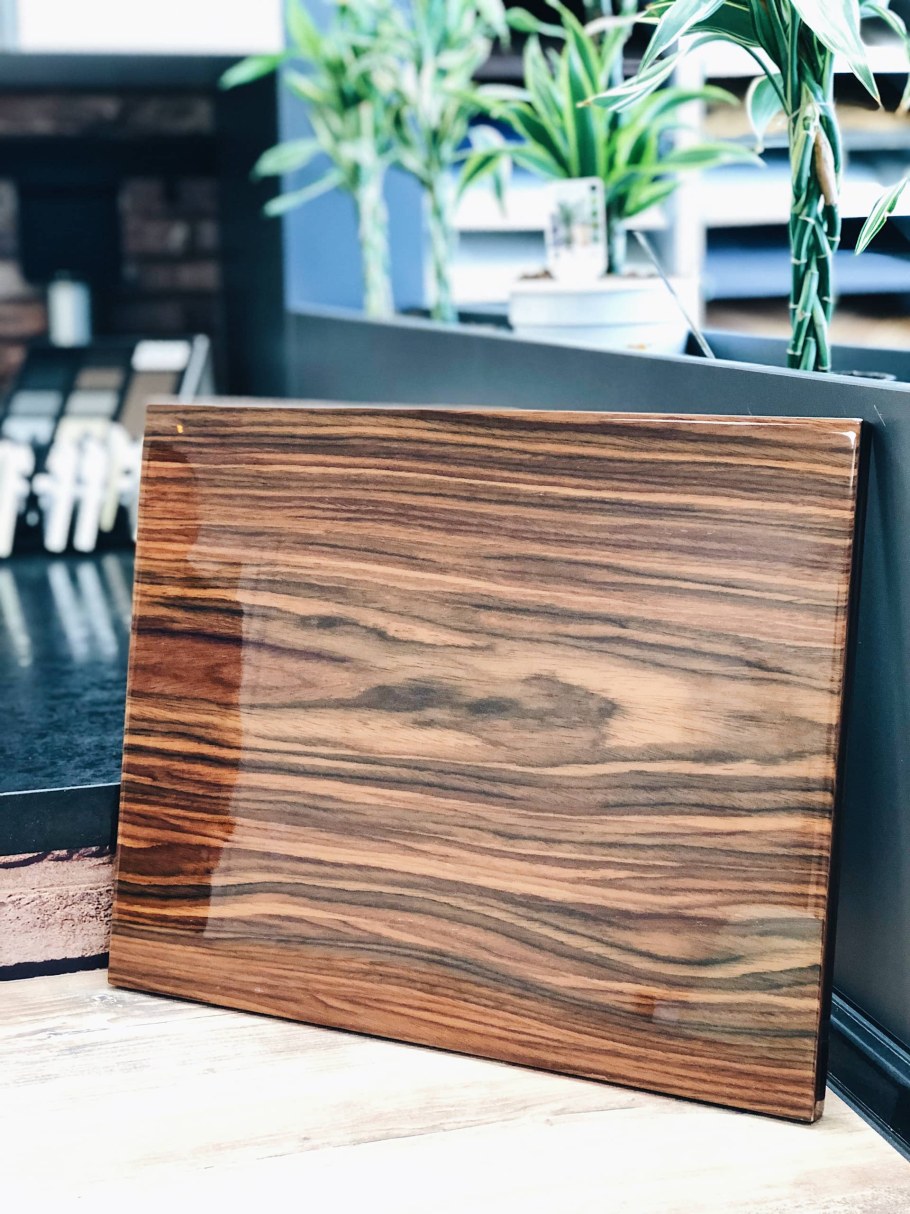 Шпон глянец