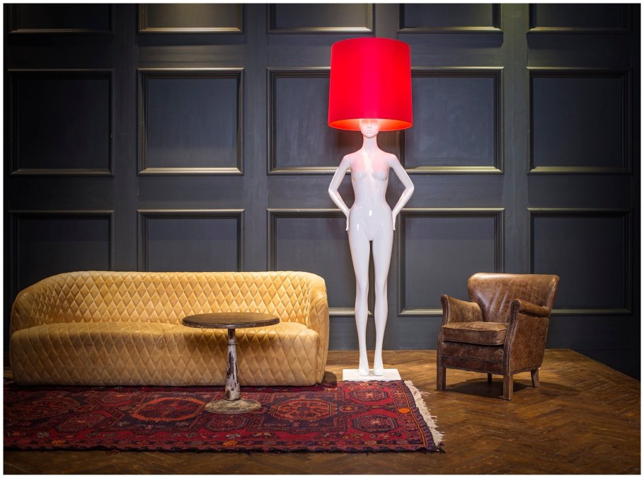 Торшер напольный с баром