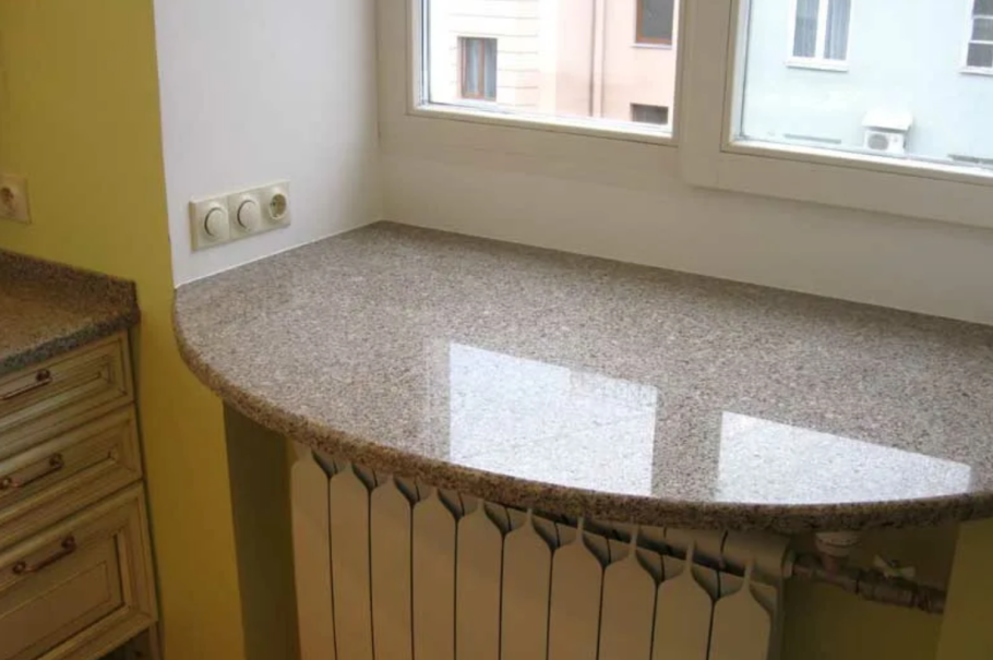 Подоконники из искусственного камня corian