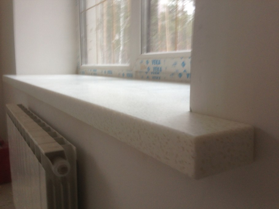 Подоконники из искусственного камня в Леруа Мерлен