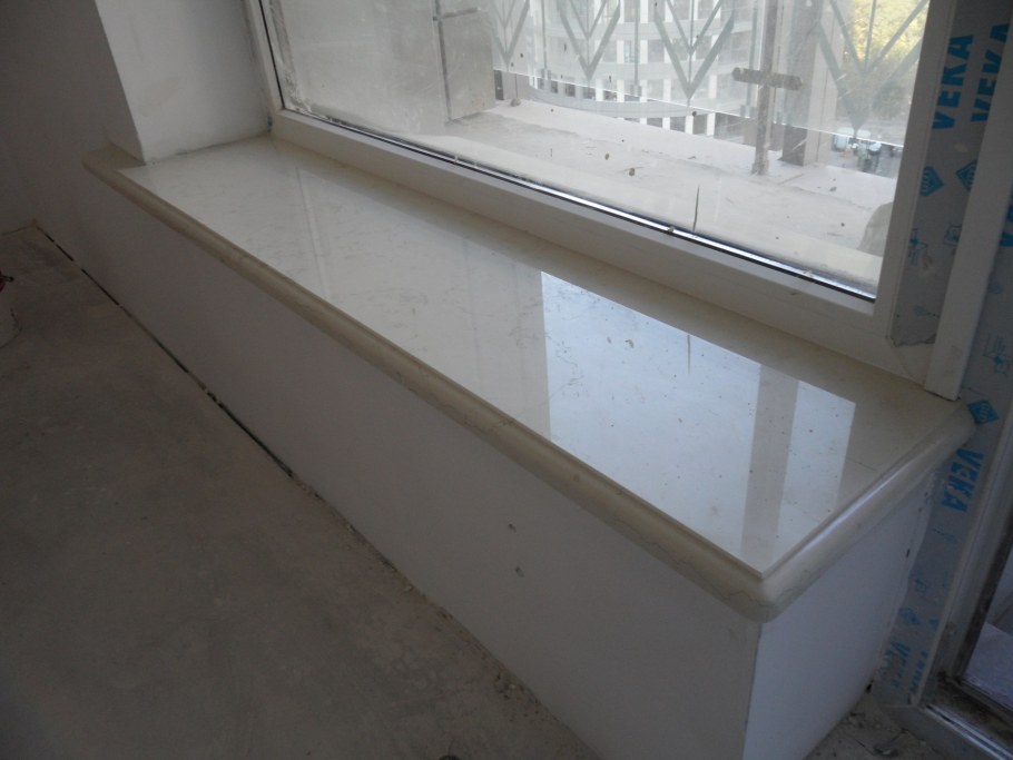 Подоконник 12мм акриловый камень